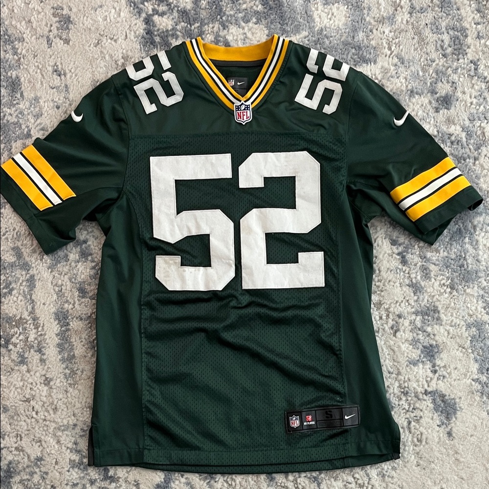 NFL Green Bay Packers Jersey with Stitched Letters Clay Matthews
